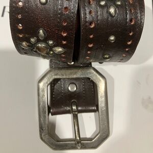 OLD STUD, handmade leather belt